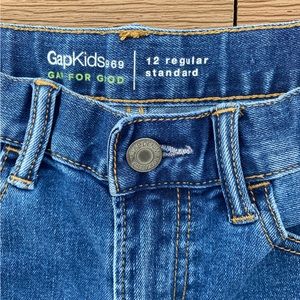 Gap denim jeans big boys size 12 regular
